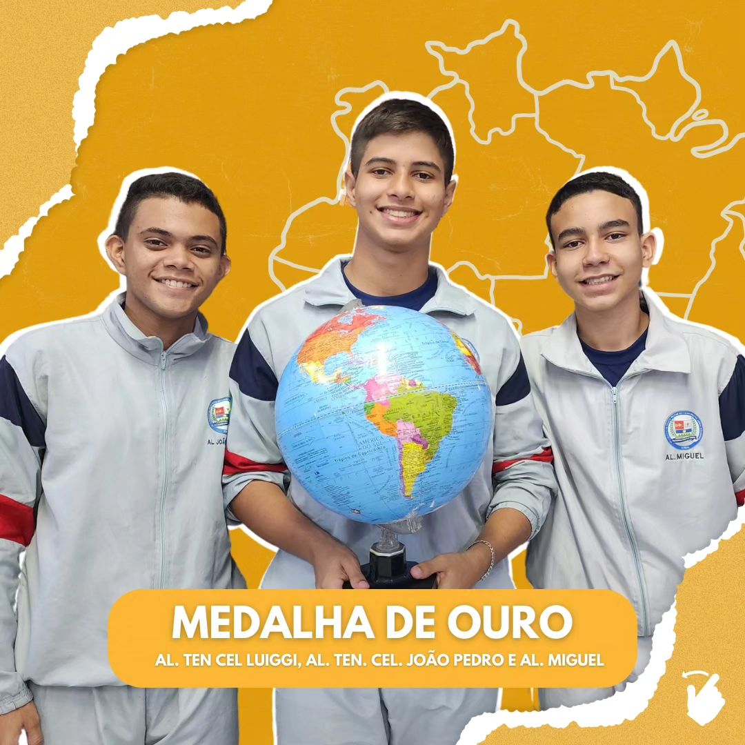Confira o resultado da 8⁰ edição da Olimpíada Brasileira de Geografia do 4º CPM