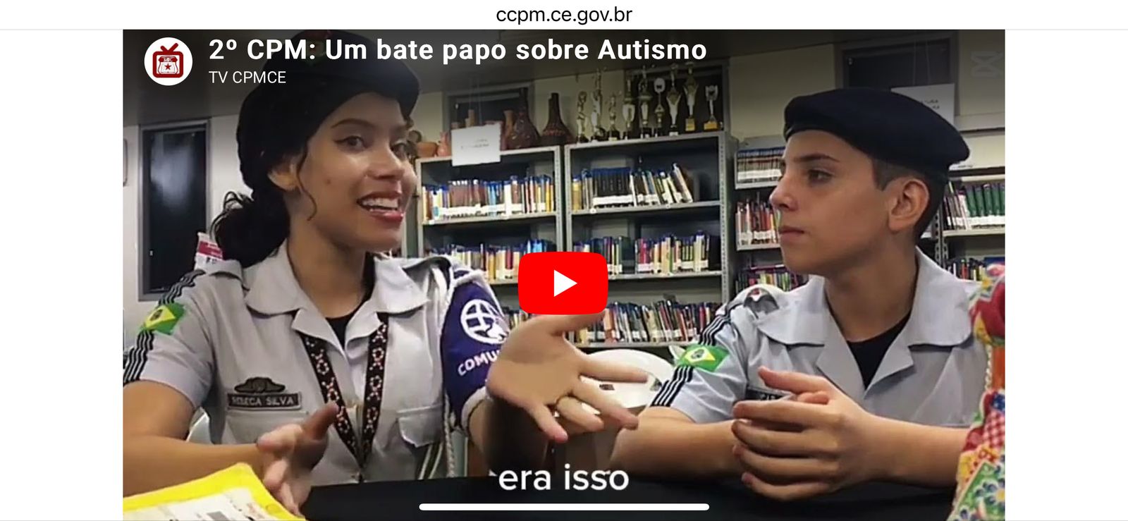 2º CPM: Um bate papo sobre Autismo