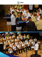 Banda de Música Major Xavier II celebra 171 anos em solenidade no Teatro José de Alencar